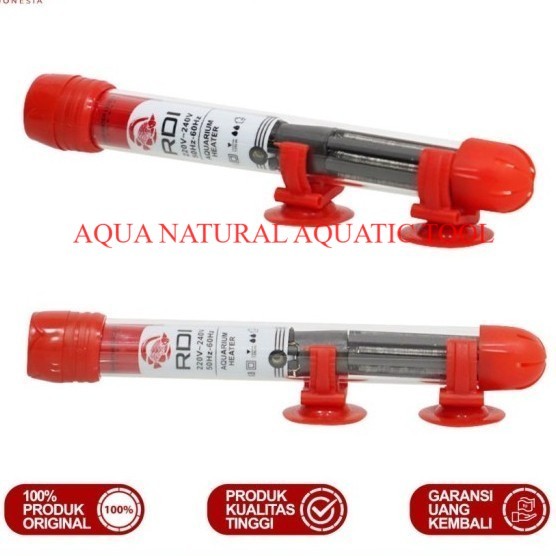 Aquarium เครื่องทําน้ําอุ่นแก้ว RDI RD WH RN 25 วัตต์ 50 วัตต์ 75 วัตต์ 100 วัตต์ 150 วัตต์ 200 วัตต