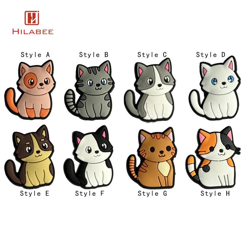 Hilabee ไม้เทนนิส Dampener Creative ตลกตกแต่ง Cat รูป Dampener สําหรับเกมผู้ที่ชื่นชอบเริ่มต้น Racquetball กีฬา