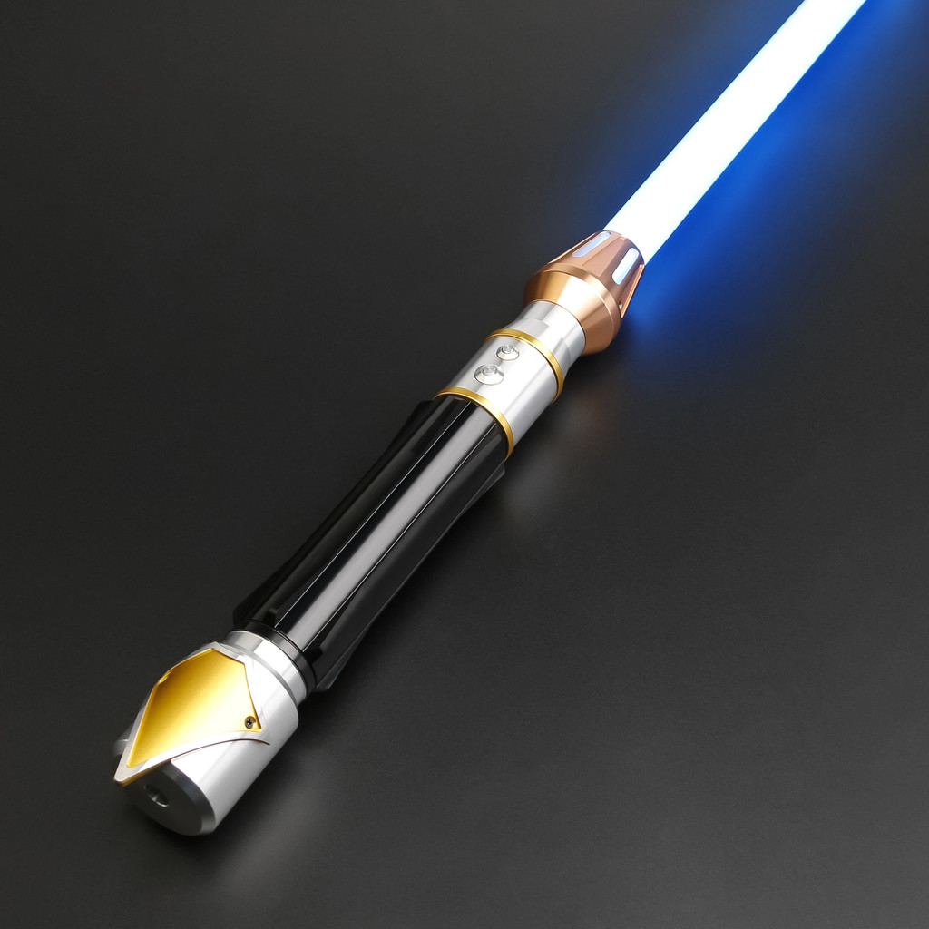 TXQSABER D7 Arrow โลหะ Lightsaber, โลหะ Hilt Heavy Fighting RGB Light jediLaser ดาบ