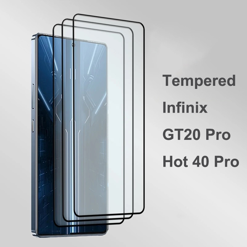 Hd กระจกนิรภัยใสสําหรับ INFINIX GT 20 Pro GT20 ป้องกันหน้าจอสําหรับ INFINIX Hot 40 Pro ฟิล์มป้องกัน
