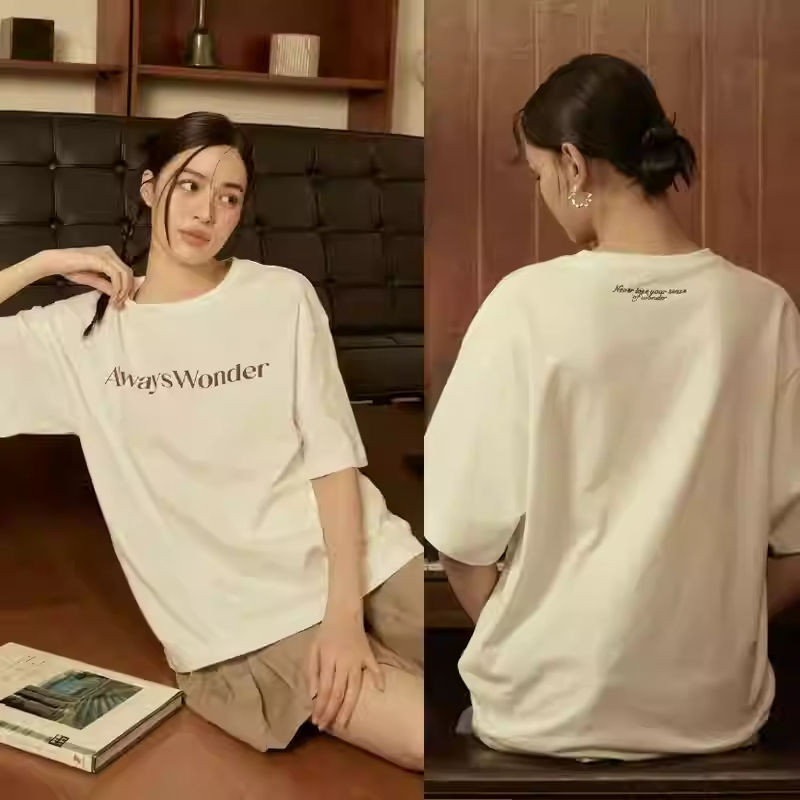 Our Secret Lorm หลวมแขนสั้นเสื้อยืดผู้หญิงเสมอ Wonder Top เสื้อผ้า k3.25