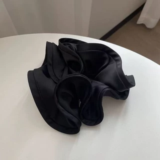 ผู้ถือหางม้าผม Tie Elegant ขนาดใหญ่ลําไส้ผม Scrunchies DIY อุปกรณ์เสริมของขวัญความยืดหยุ่นสูง Durability แหวนผม