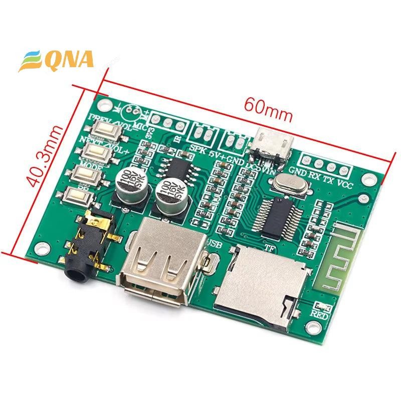 [QNA] 5.0 Lossless ลําโพงเสียงเครื่องขยายเสียงโมดูล TF Card U Disk MP3 Format ถอดรหัสแผงวงจรโมดูลเครื่องเล่นเสียงใหม่