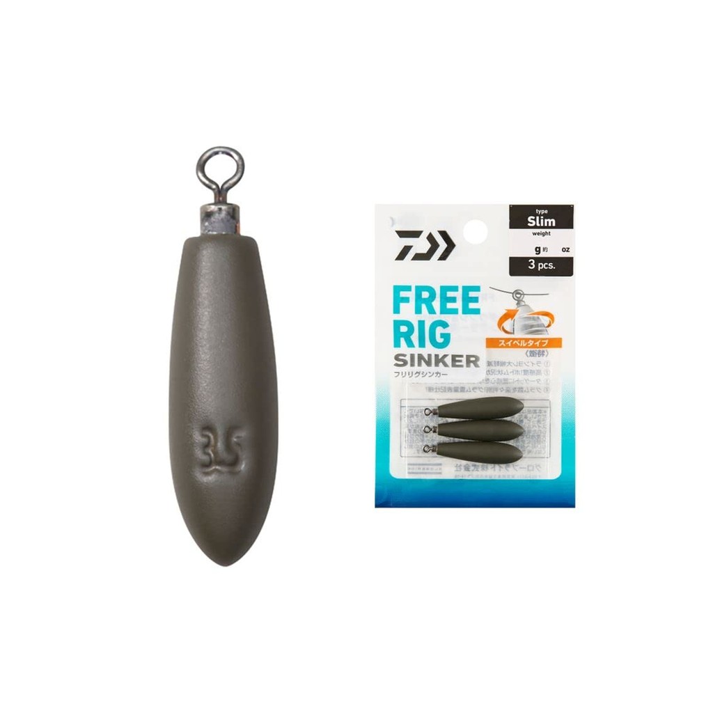 DAIWA Free Rig Sinker R/S Series, 5g to 56g (3/16oz to 2oz)