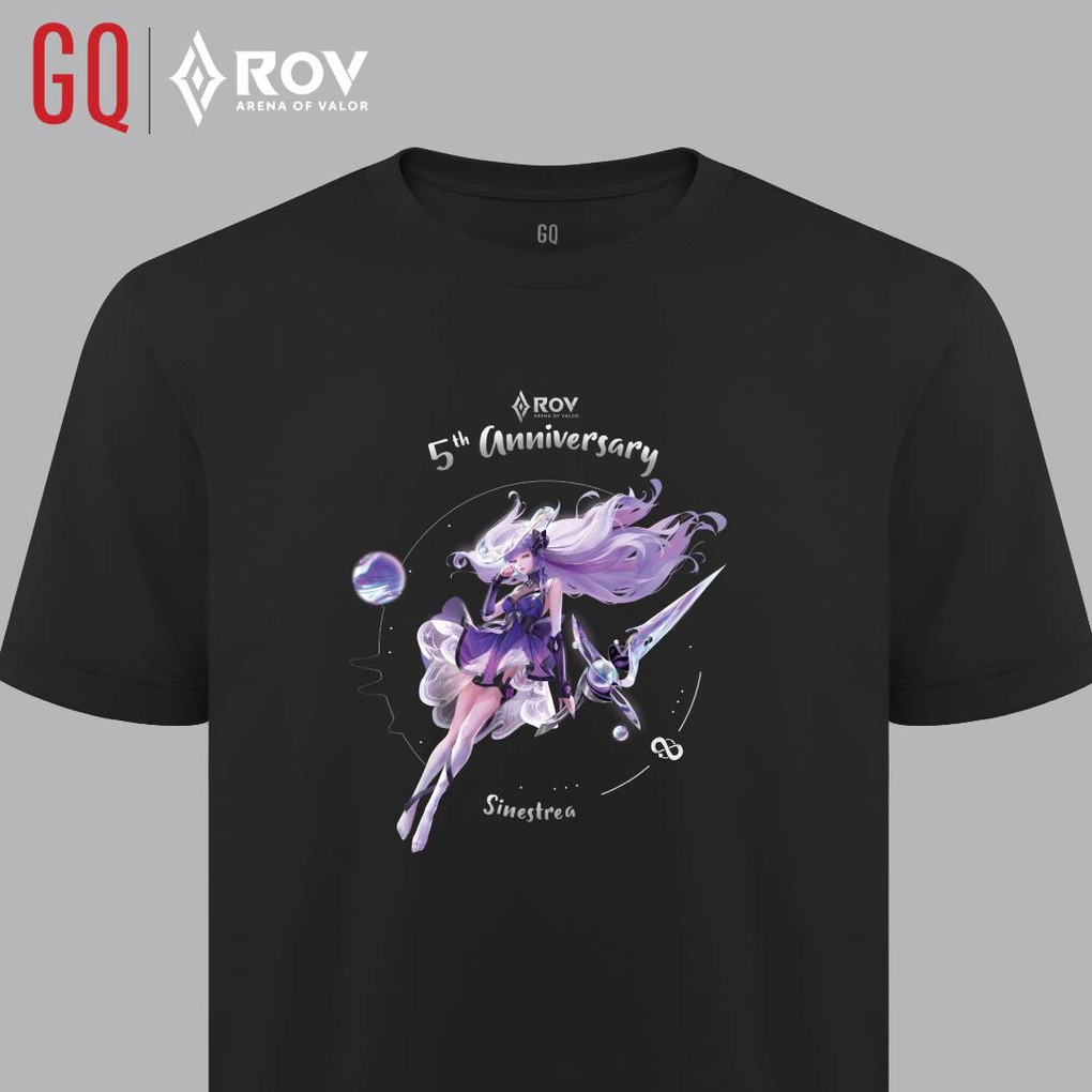 GQ x ROV  ลาย Sinestrea  WaVe Dark CurrentsT-SHIRT