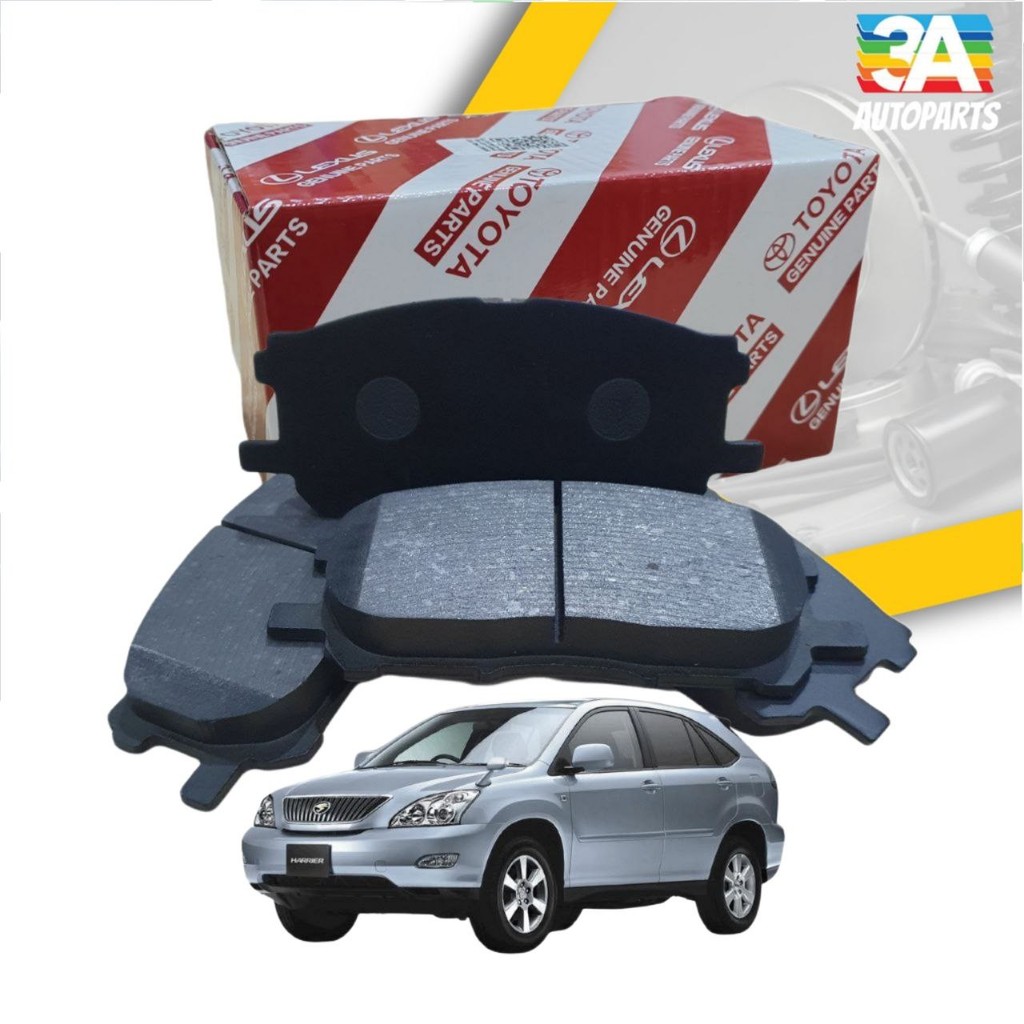 ผ้าเบรคTOYOTA FRONT & REAR สําหรับ TOYOTA HARRIER ACU30 2004-2013
