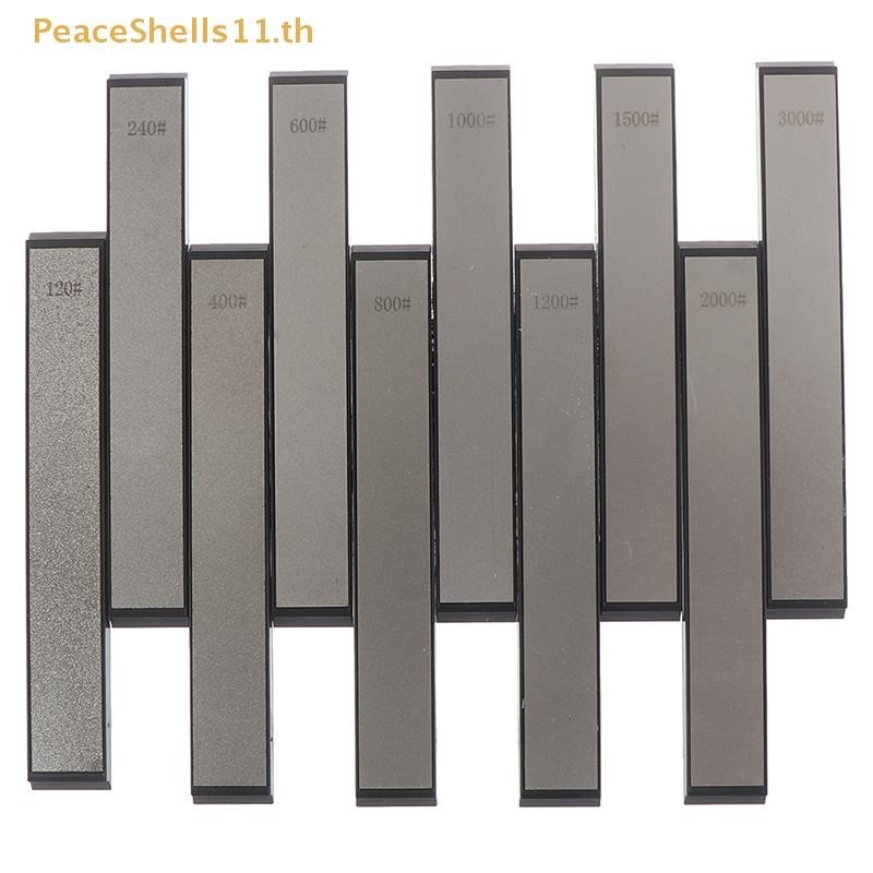 PeaceShells 120-3000 มุมคงที่มีด Sharpener Whetstone หินน้ํามัน Honing Stone TH