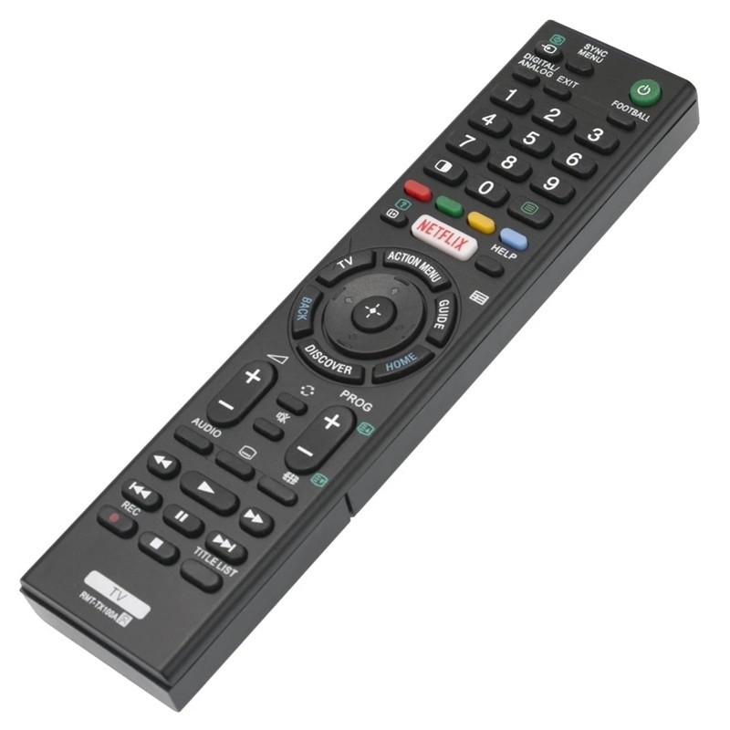 สําหรับ Sony RMT-TX100A รีโมทคอนโทรลใช้งานร่วมกับ KDL-43W800C KDL-43W800D KD-49X8500C KD-49X8300C KD