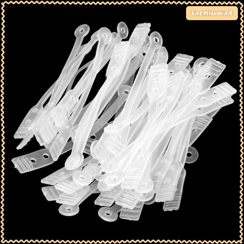 [Tachiuwa] เครื่องมือยางรัด 50x สําหรับแกนดัดเย็นลูกกลิ้งผมดัดผม Clear