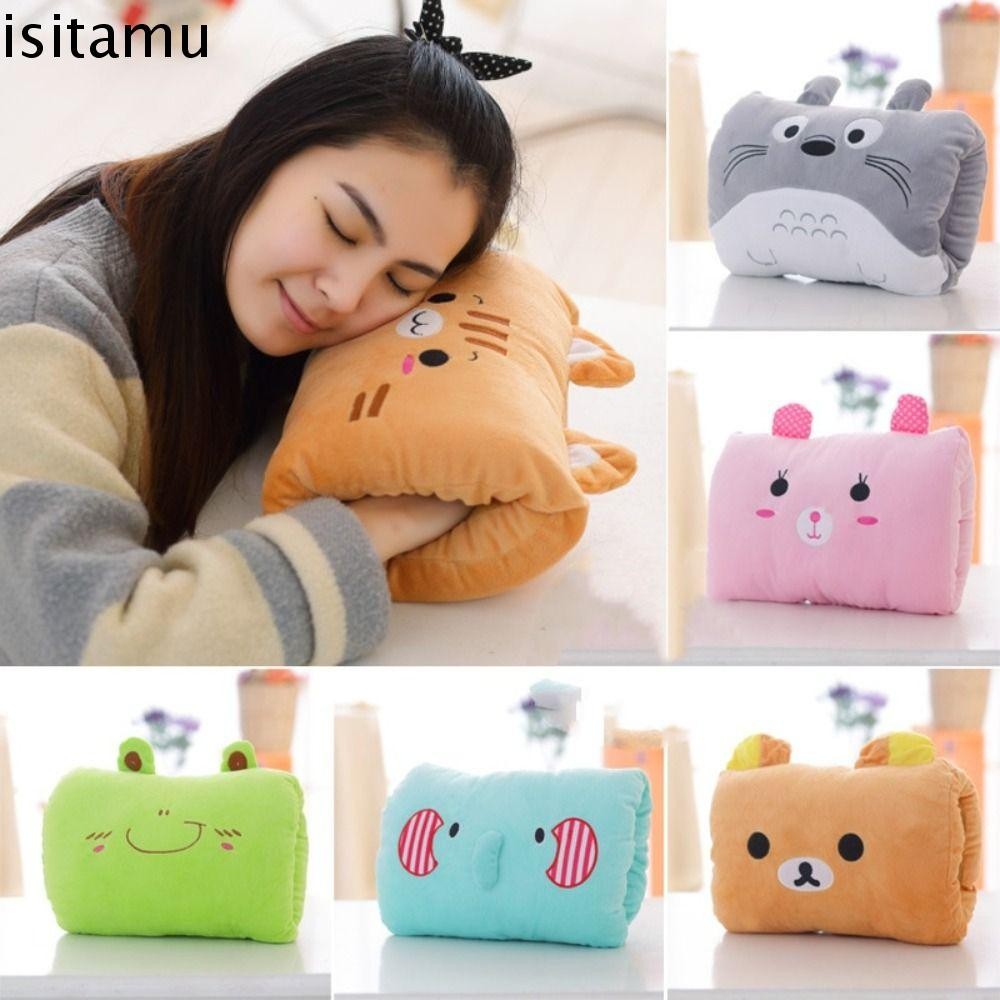 อิซิทาฟ หมอนอุ่นมือ,ของเล่นตุ๊กตาซุปเปอร์ซอฟท์สํานักงาน งีบหลับ หมอน,สร้างสรรค์ให้อบอุ่นตุ๊กตาสัตว์การ์ตูนหมอนยัดไส้ของเล่นฤดูห