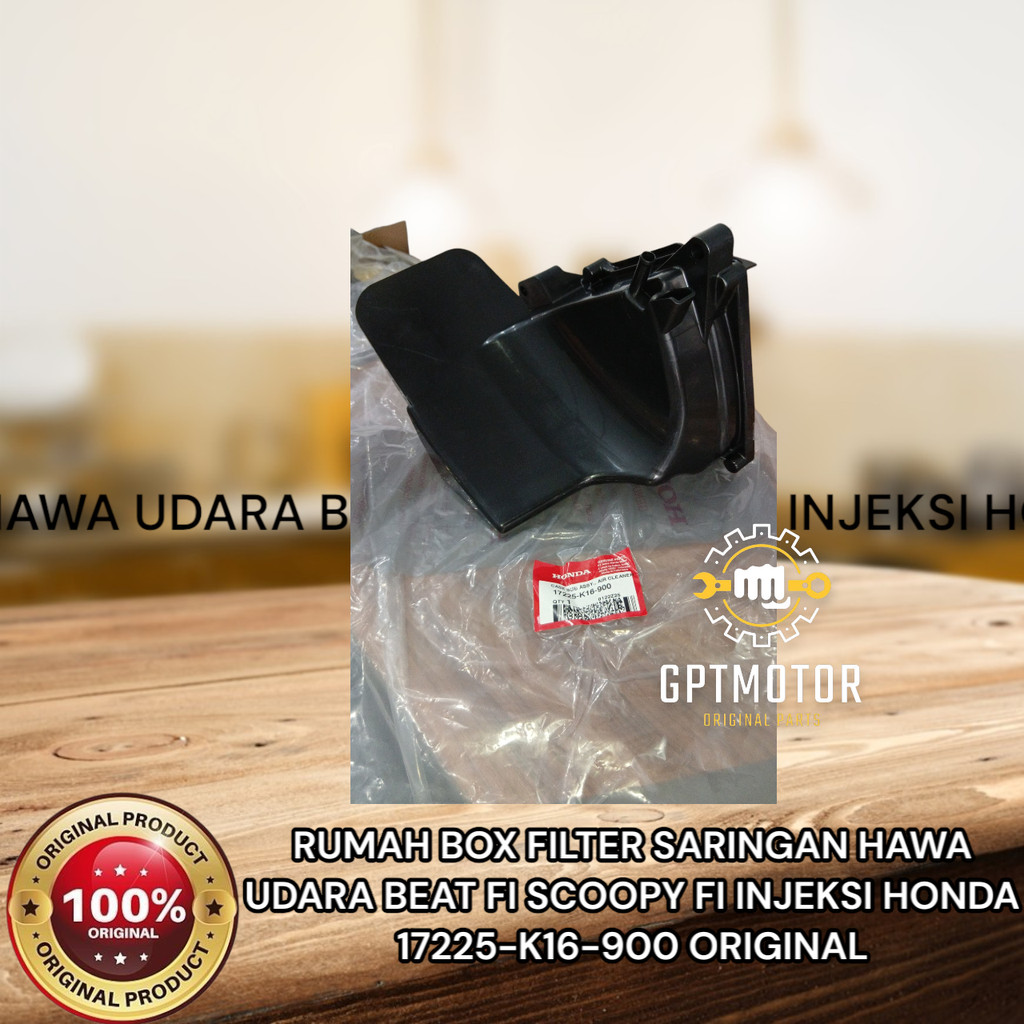 กล่องกรองอากาศ HOUSING สําหรับ BEAT FI SCOOPY FI INJECTION HONDA 17225-K16-900 เดิม