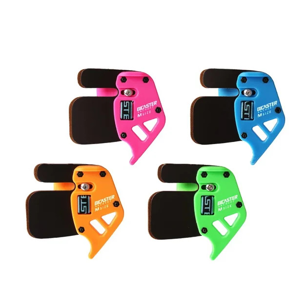 Bicaster Finger Tab XS/S/M/L ยามนิ้วมือขวาหนังวัวแท้สําหรับผู้เริ่มต้นและการป้องกันเด็ก