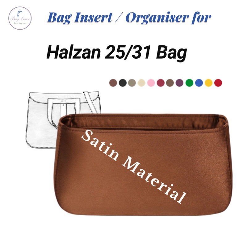 กระเป๋า คนรัก | กระเป๋าในกระเป๋าซาตินใส่สําหรับ Halzan 25/31 กระเป๋า Organiser กระเป๋า Organizer ป้องกันคราบและสิ่งสกปรก
