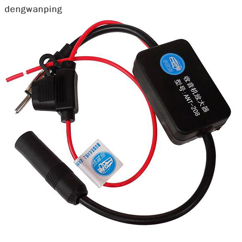 [Dengwanping] ชุดเสาอากาศขยายสัญญาณวิทยุ AM FM 12V สําหรับรถยนต์ ANT208 [TH]