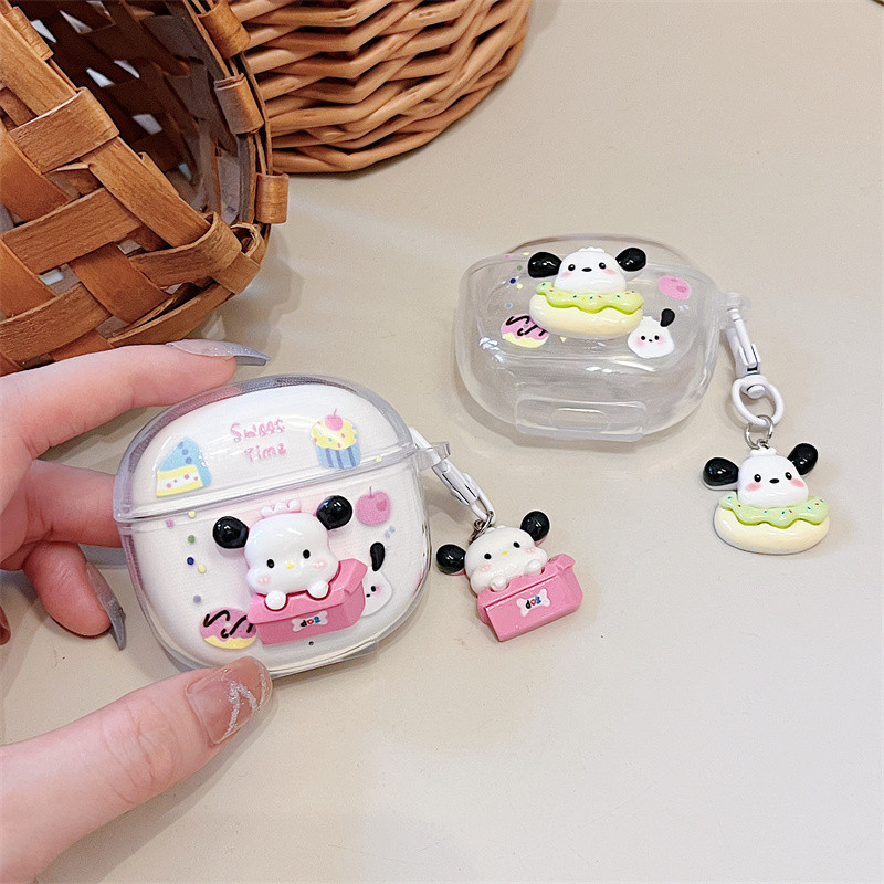 เคสหูฟัง Honor EarBuds X6 เคส Case เคสหูฟัง แฮนด์เมด พร้อมจี้ ลายสุนัข Pacha DIY สําหรับ