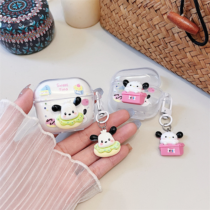 Cho Lenovo LP40 LP40s LP40 Pro เคส Case เคสหูฟัง แฮนด์เมด พร้อมจี้ ลายสุนัข Pacha DIY สําหรับ