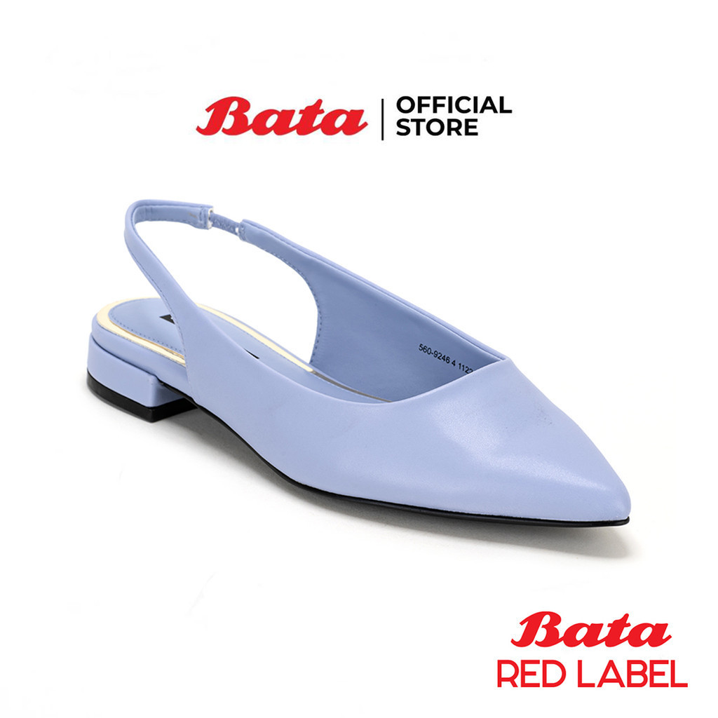 Bata บาจา Red Label รองเท้าแบบสวมรัดส้น สวมใส่ง่าย น้ำหนักเบา สำหรับผู้หญิง รุ่น PACIFIC สีดำ 5606246 สีน้ำเงิน 5609246