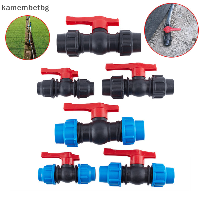 Kamembetbg 20/25/32 มม.ท่อน้ํา Quick Valve Connector PE Tube Valves อุปกรณ์เสริม TH