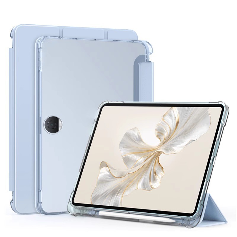 เคสแท็บเล็ตหนังนิ่ม กันกระแทก พร้อมช่องใส่ปากกา สําหรับ Honor Pad 9 2024 12.1 นิ้ว Pad9 8 V8 Pro 12.