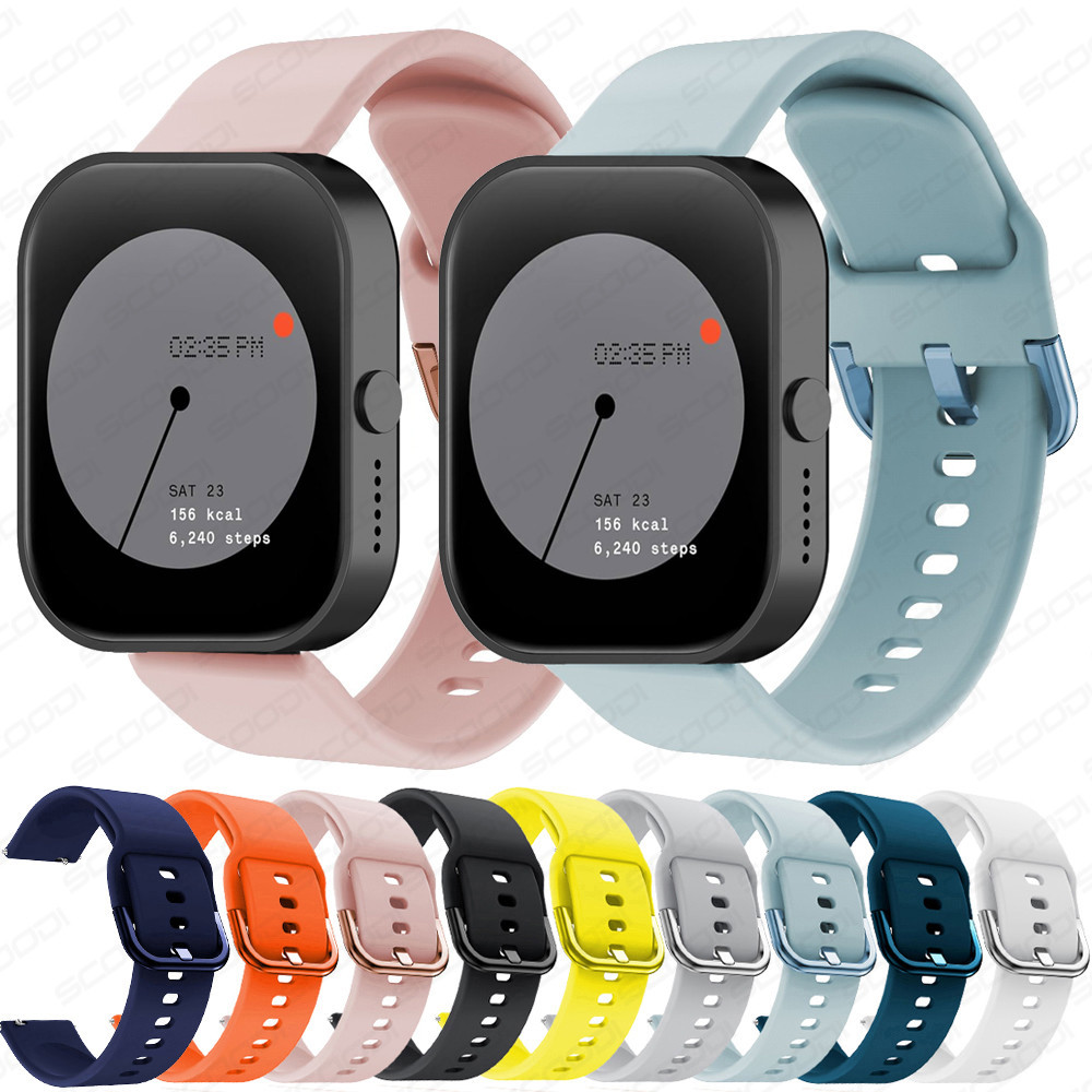 สายซิลิโคนอ ่ อนนุ ่ มสําหรับ CMF Watch Pro Smart Watch Bracelet สายรัดข ้ อมือ