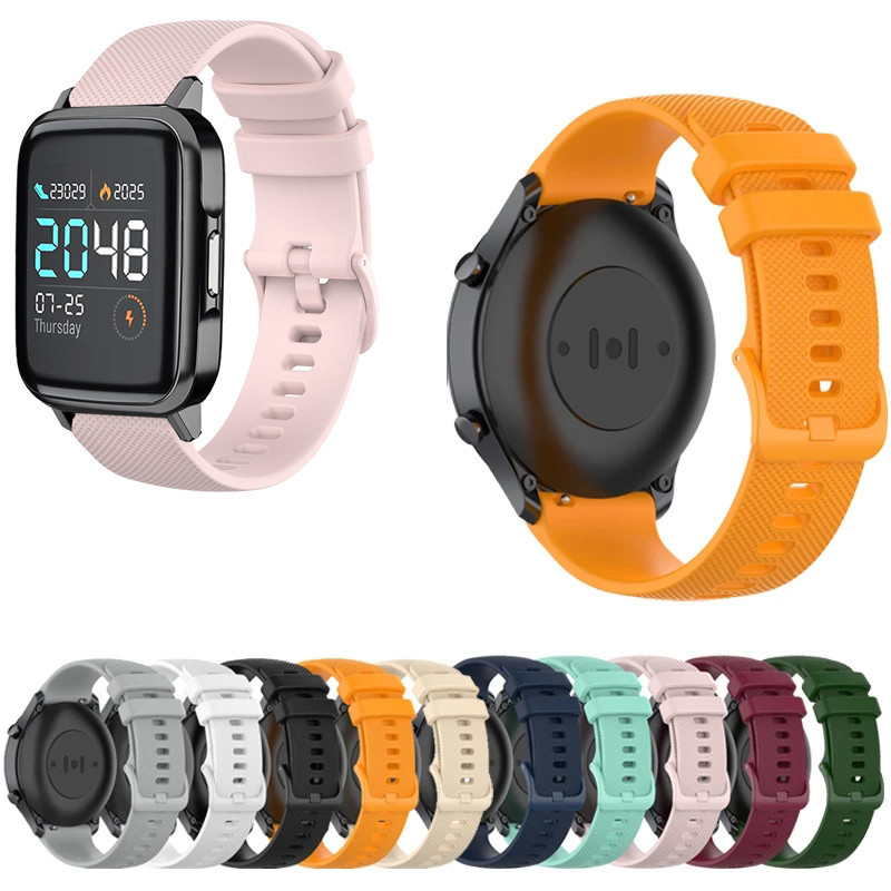 สําหรับ Haylou พลังงานแสงอาทิตย ์ LS05 RT LS05S RS3 LS04 LS02 RS4 Plus Xiaomi นาฬิกา S3 S2 S1 สายนาฬิกาสร ้ อยข ้ อมือซิลิโคน