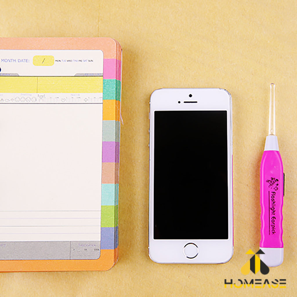 HA ไม้แคะหู พร้อมไฟLED ราคาถูก จัดส่งคละสี Luminous Ear Pick