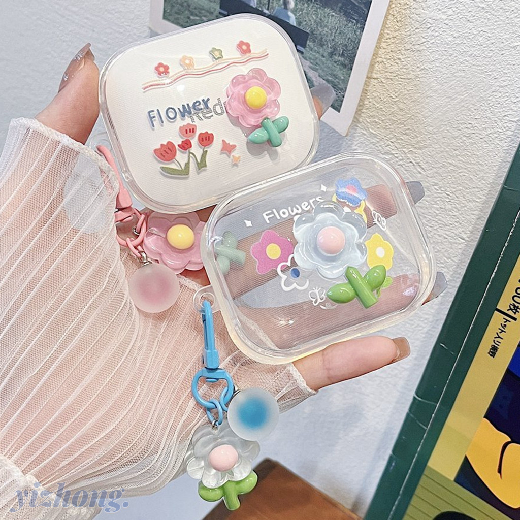 Redmi Buds 5 หูฟัง Cinnamoroll Pachacco สุนัขลูกสุนัขการ ์ ตูนชีส 3D ดอกไม ้ Anti-lost จี ้ นุ ่ ม TPU หูฟังไร ้ สายฝาครอบชุดหูฟังเปลือกป ้ องกัน