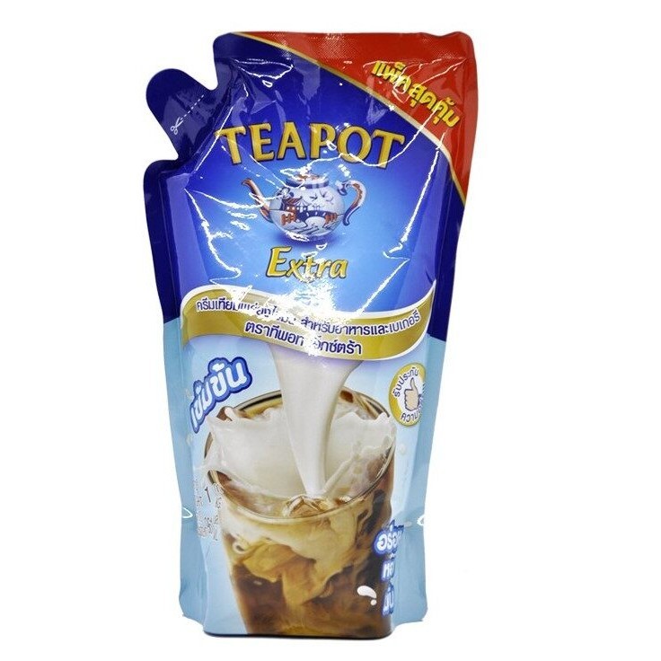 ทีพอทเอ็กซ์ตร้า ครีมเทียมพร่องไขมัน ถุง 1 Kg (TEAPOT EXTRA)