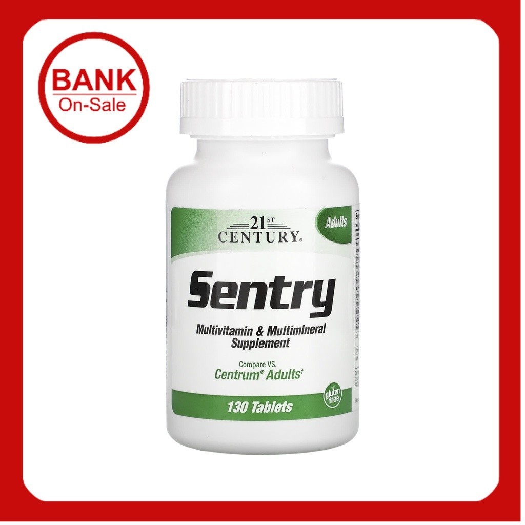 21st Century, Sentry, Adults Multivitamin & Multimineral Supplement, 130 Tablets