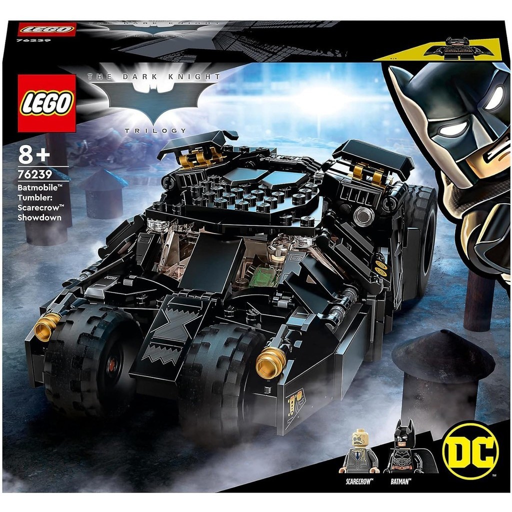 【Direct from Japan】LEGO Super Heroes Batmobile (TM) Tumbler: Showdown with Scarecrow 76239 Toy Block