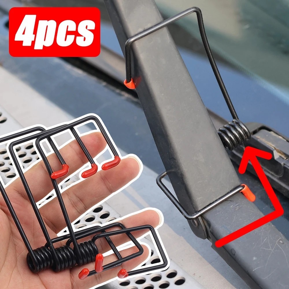 [PATRIO] ใหม่รถ Wiper Booster Spring Universal อัจฉริยะ Wiper Arms โลหะผสมยางที่ปัดน้ําฝนสปริงอัตโนมัติอะไหล่เครื่องมือ