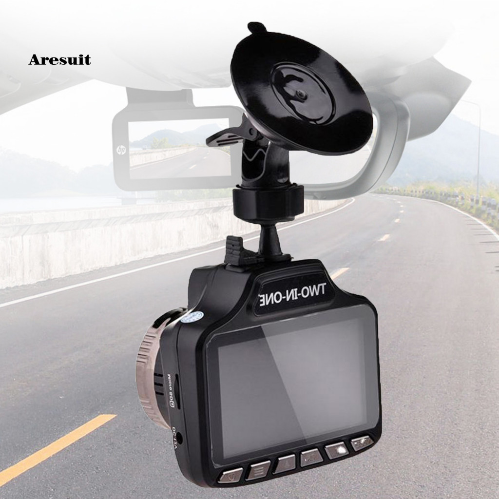 [Aresuit ] S8 Car Dash Cam Professional Speed Control 2-in-1 Speed Radar Detector พร ้ อมกล ้ องสําหรับยานพาหนะ