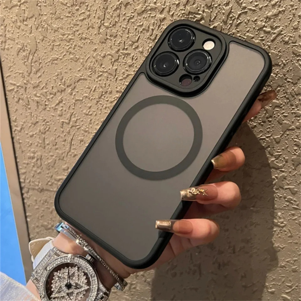 หรูหรา Matte Magnetic สําหรับ OPPO A58 A97 A56 A54 5G A94 4G Reno 5 Pro Pro + Z 2 4 3 Pro 4G 2F 2Z R