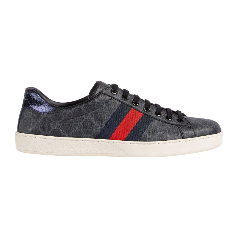 Gucci/Gucci Men's Shoes ACE GG SUPREME Classic Casual Low Top Flat Sports