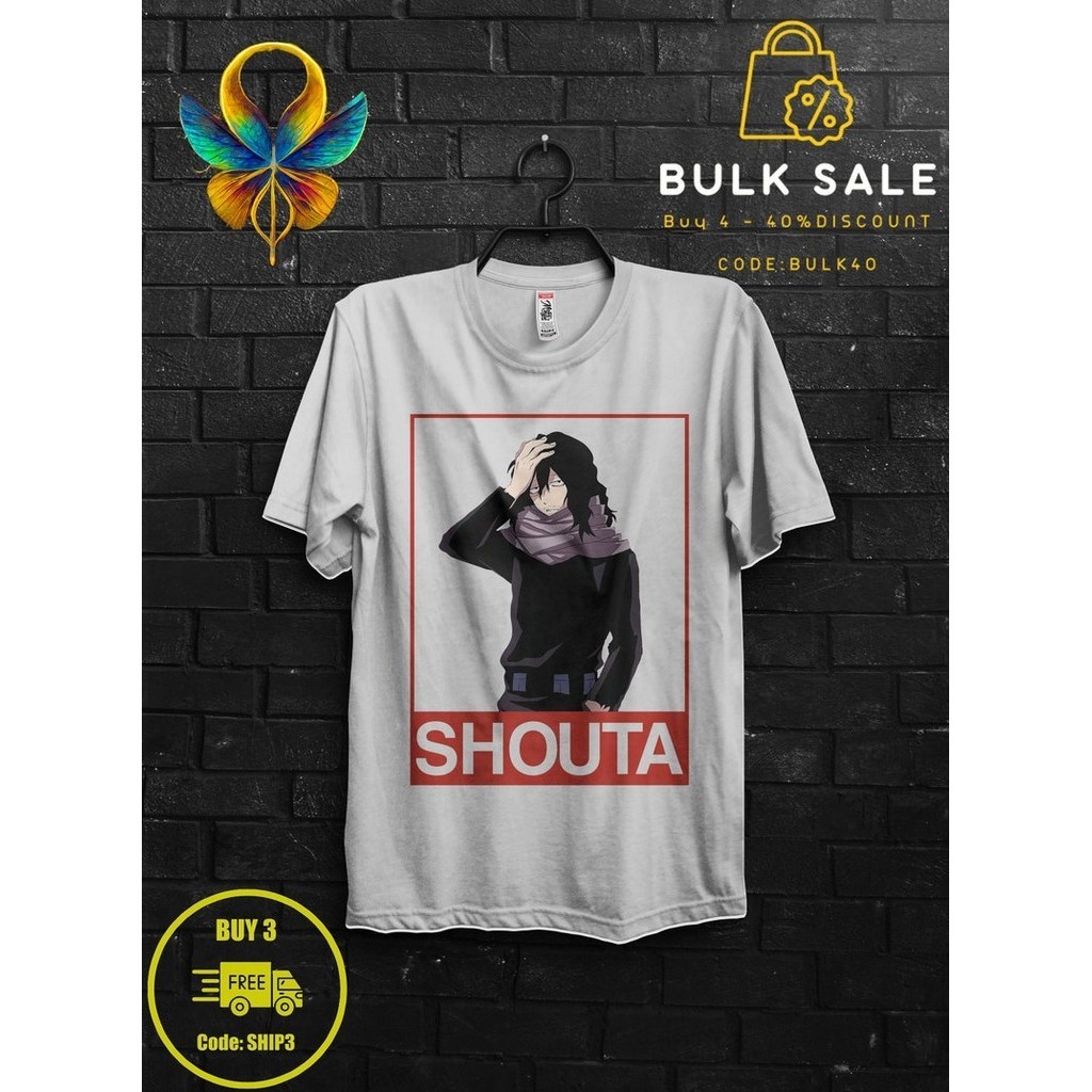 Shouta Aizawa เสื้อคอสเพลย์ของขวัญสำหรับ Man Touya Todoroki Hoodie Tsukuyomi TEE Kai Chisaki TShirt