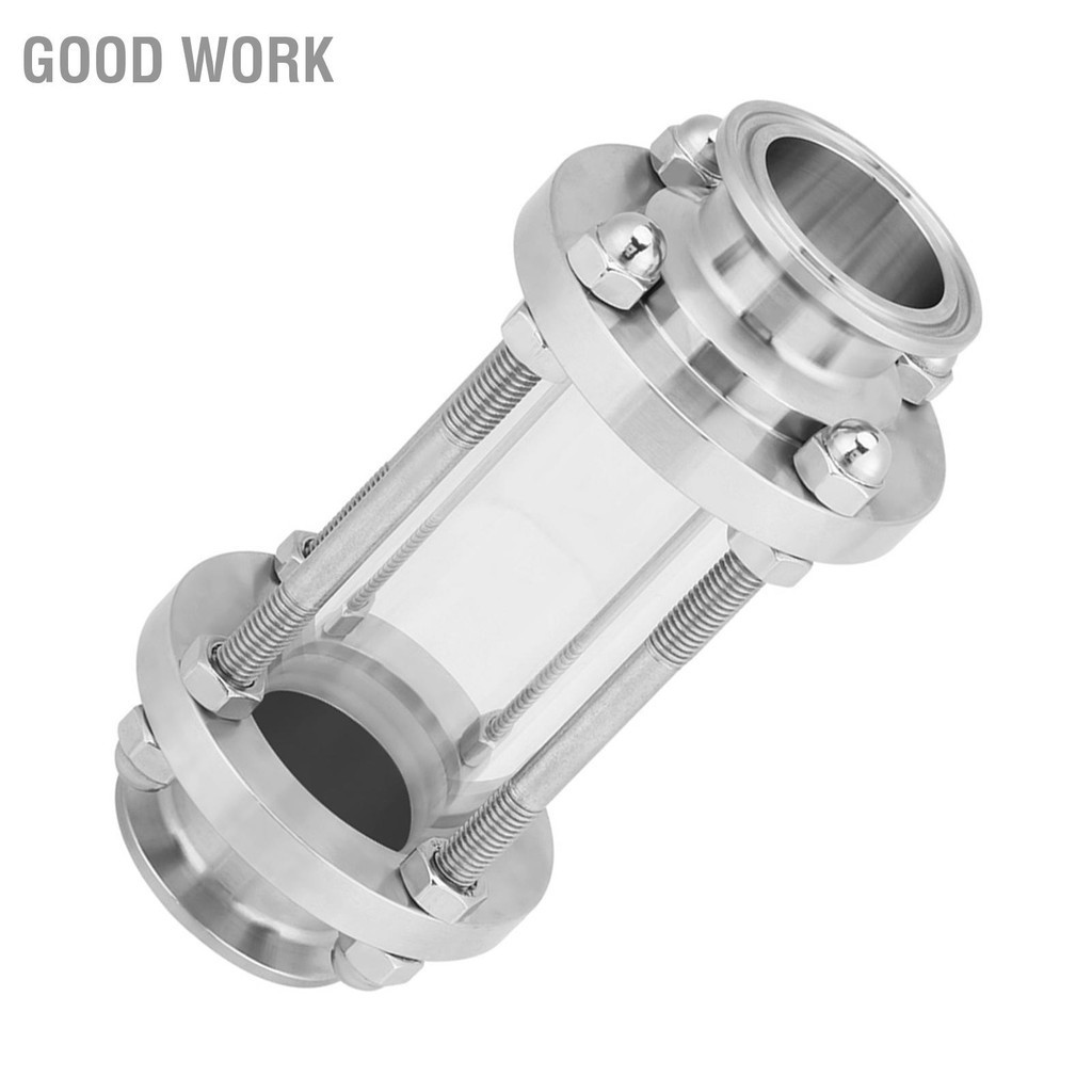 Good Work สแตนเลส 304 Flow Sanitary Sight Glass Tri Clamp Type 38Φ