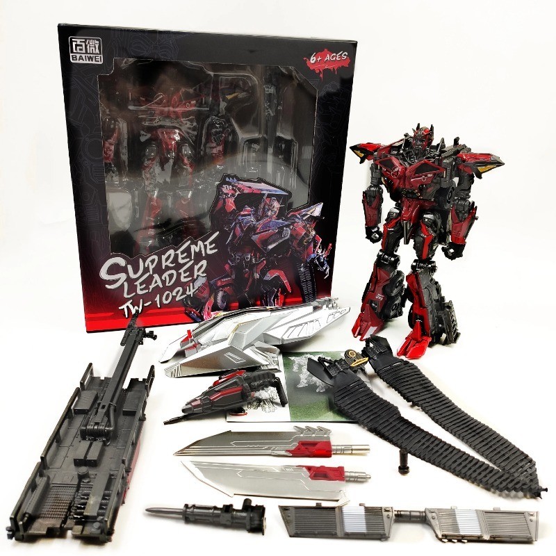 ของเล่นแปลงร่าง BAIWEI TW1024 Fire Engine รถบรรทุกรุ่น Action Figure หุ่นยนต์เปลี่ยนรูป Autobot ของขวัญ