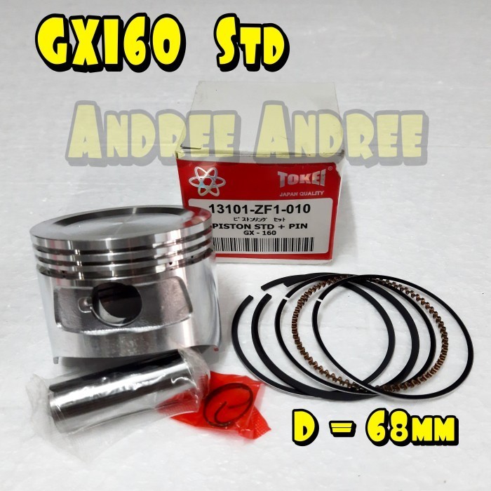 GX 160 0.00 ปากกาแหวนลูกสูบ Circlip Honda GX160 GX-160 Std 5.5Hp Tokei