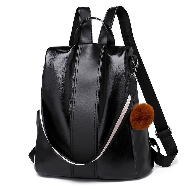 Anti Theft Travel Bag New Fashion Women Backpack Woman Casual Pu Leather Shoulder Beg #465