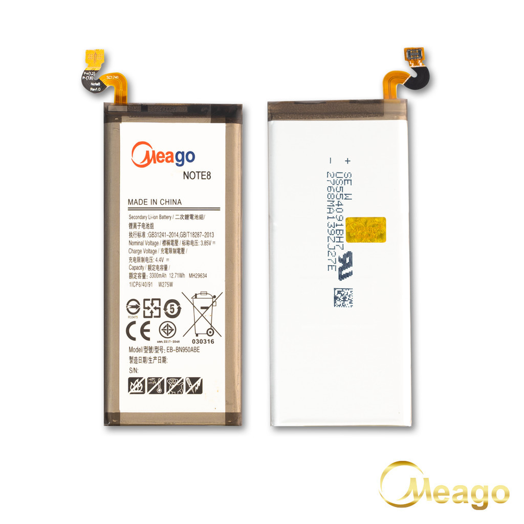 Meago แบตเตอรี่ Samsung Note8 / Galaxy Note 8 / N950 / EB-BN950ABE แบตซัมซุง สินค้ามีรับประกัน ราคา ถูกที่สุด ดีลบีเคเค แกลเลอรีภาพที่ 5