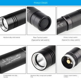 Professional LED ไฟฉายดําน ้ ําอลูมิเนียมลึกไฟฉายกันน ้ ําแสงที ่ แข ็ งแกร ่ งโคมไฟดําน ้ ําระยะไกล
