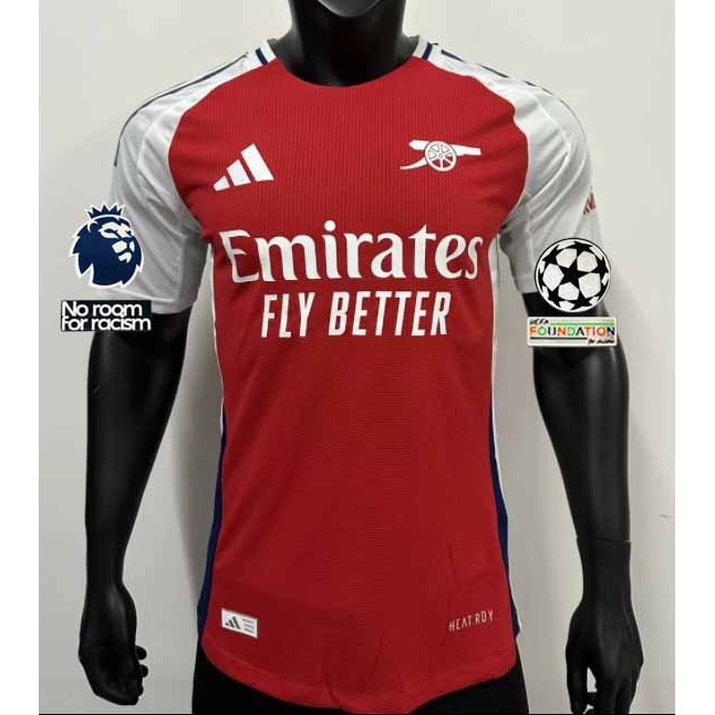 24 25 arsenal right HOME player Issue saka DEGGARD เสื้อฟุตบอลผู้ชาย