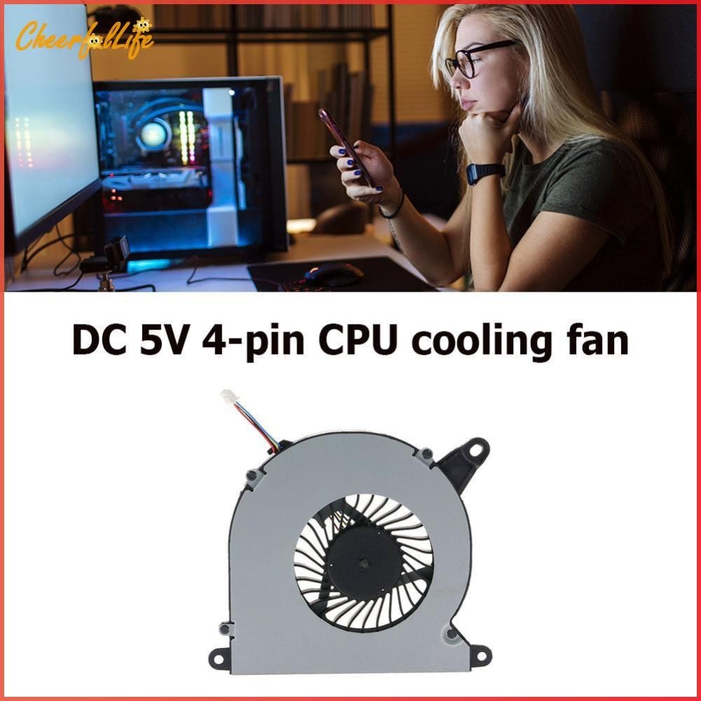 ❉ ร ่ าเริง DC5V 4-pin CPU พัดลมระบายความร ้ อนสําหรับ Intel NUC8i5BEH Bean Canyon NUC8 i3/i5/i7 ร ้ อน