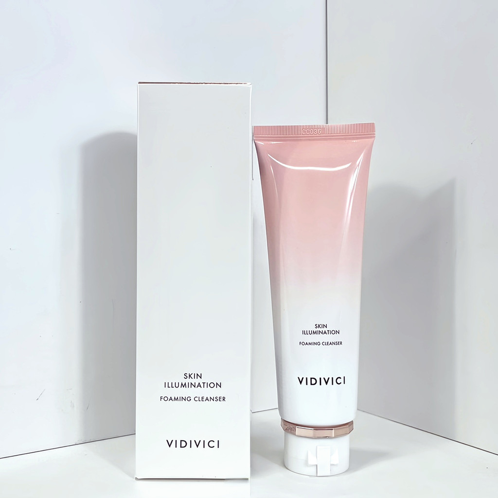 Vidivici Goddess Facial Cleanser โฟมเคลือบเงา Amino Acid Rose Facial Cleanser 120มล