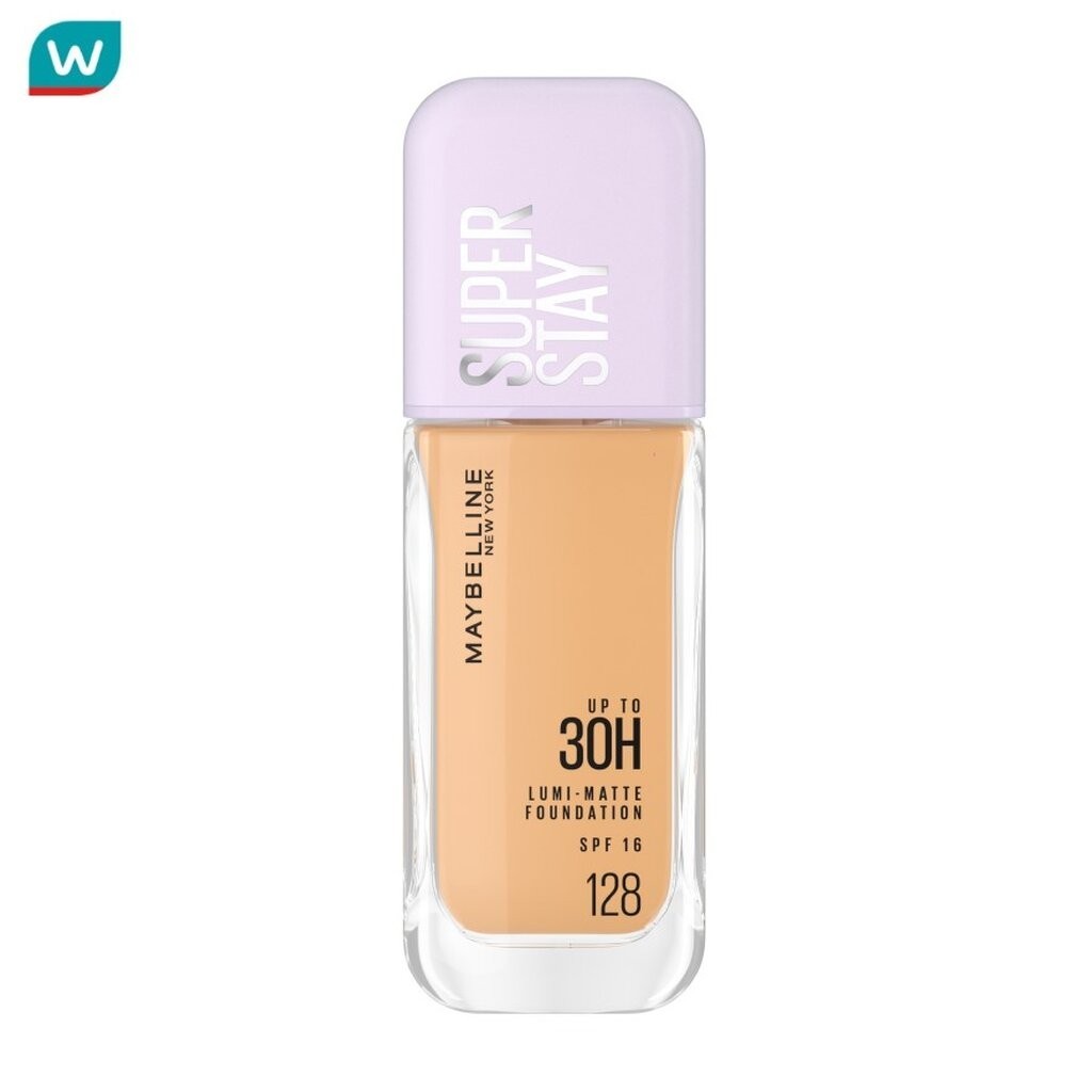 Maybelline เมย์เบลลีน รองพื้น ซุปเปอร์สเตย์ลูมิแมท 35ก.128