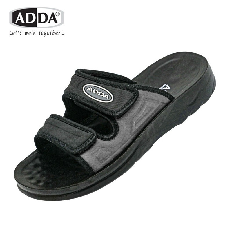 รองเท้าแตะ ผู้ชาย ADDA PU รุ่น 7MA03 (ไซส์ 39-45) ลำลองแบบสวมนุ่มเบาสบายปกป้องเท้าคุณ
