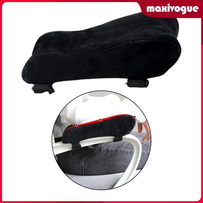 [Maxivogue ] Memory Foam Office Gaming Armrest Pads เบาะที ่ ถอดออกได ้ 1 ชิ ้ น Arm Rest Cushion