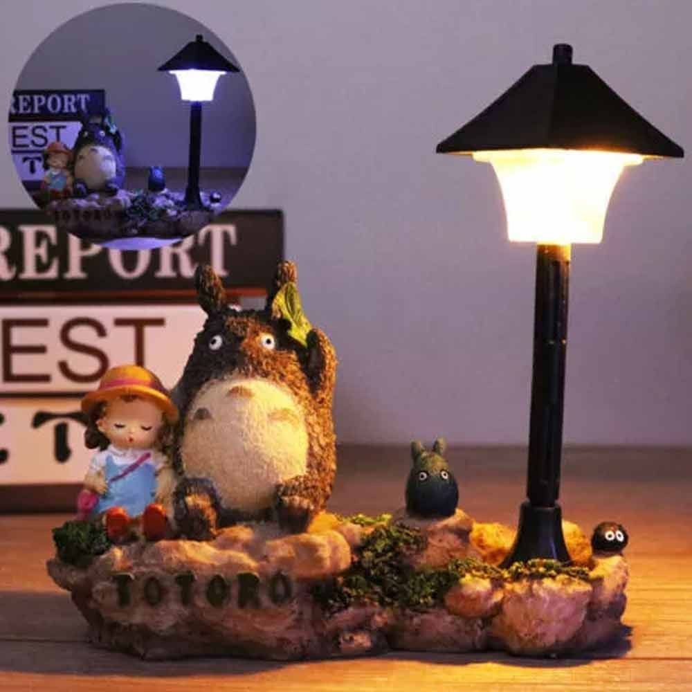 New Anime Figure Studio Ghibli My Neighbor Totoro Mei Night Light Lamp Figure