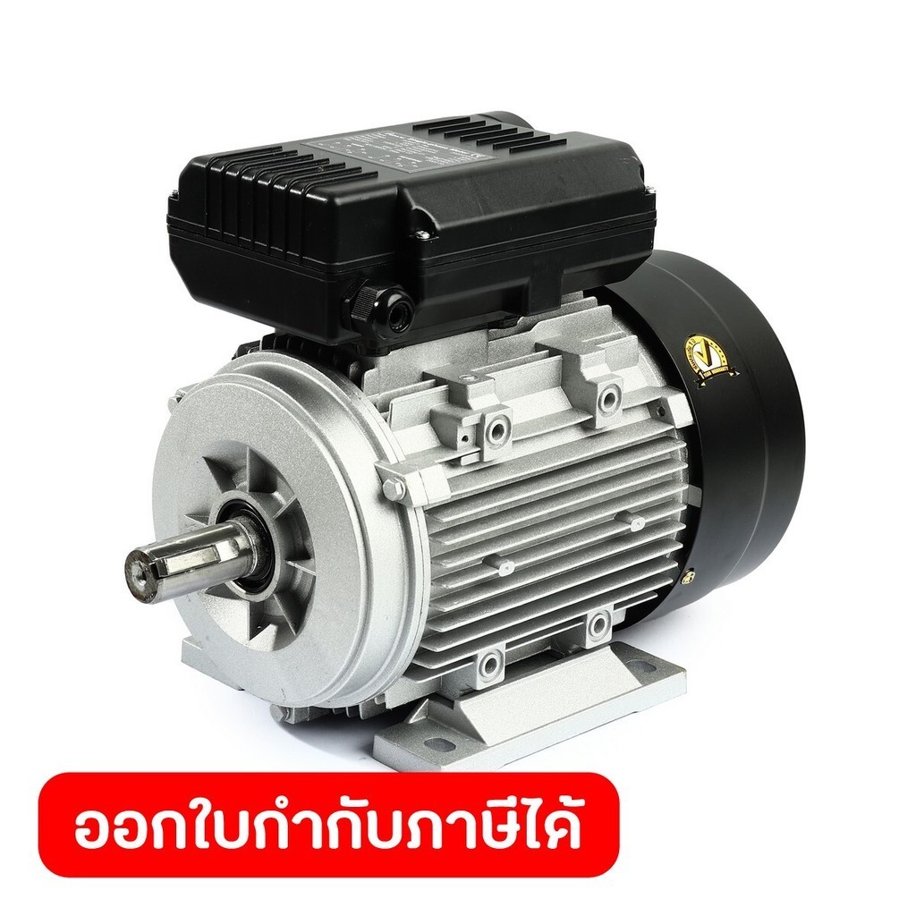VALU (แวลู) มอเตอร์ รุ่น YL90L-4 กำลัง 2HP (1.5kW) ไฟ 1 เฟส 220 โวลต์ 2 สาย 4 โพล IP54 ความเร็วรอบ 1