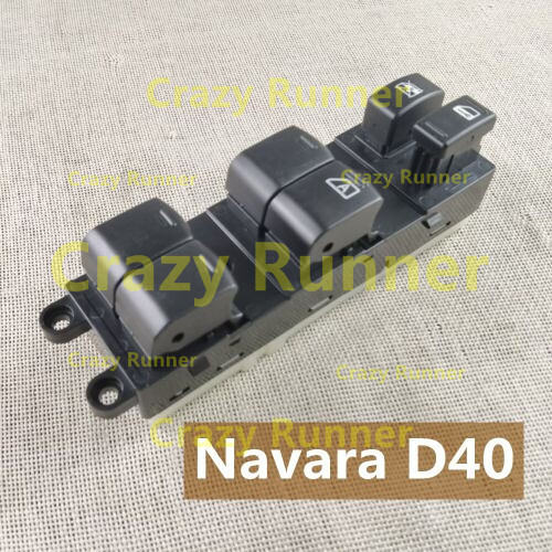 สวิทซ์ยกกระจกไฟฟ้า สวิตช์ประตู ปรับกระจก สําหรับ NISSAN NAVARA D40 4ประตู 12pins